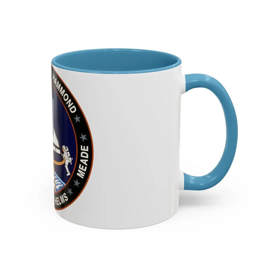 STS 64 (NASA) Accent Coffee Mug - Go Mug Yourself