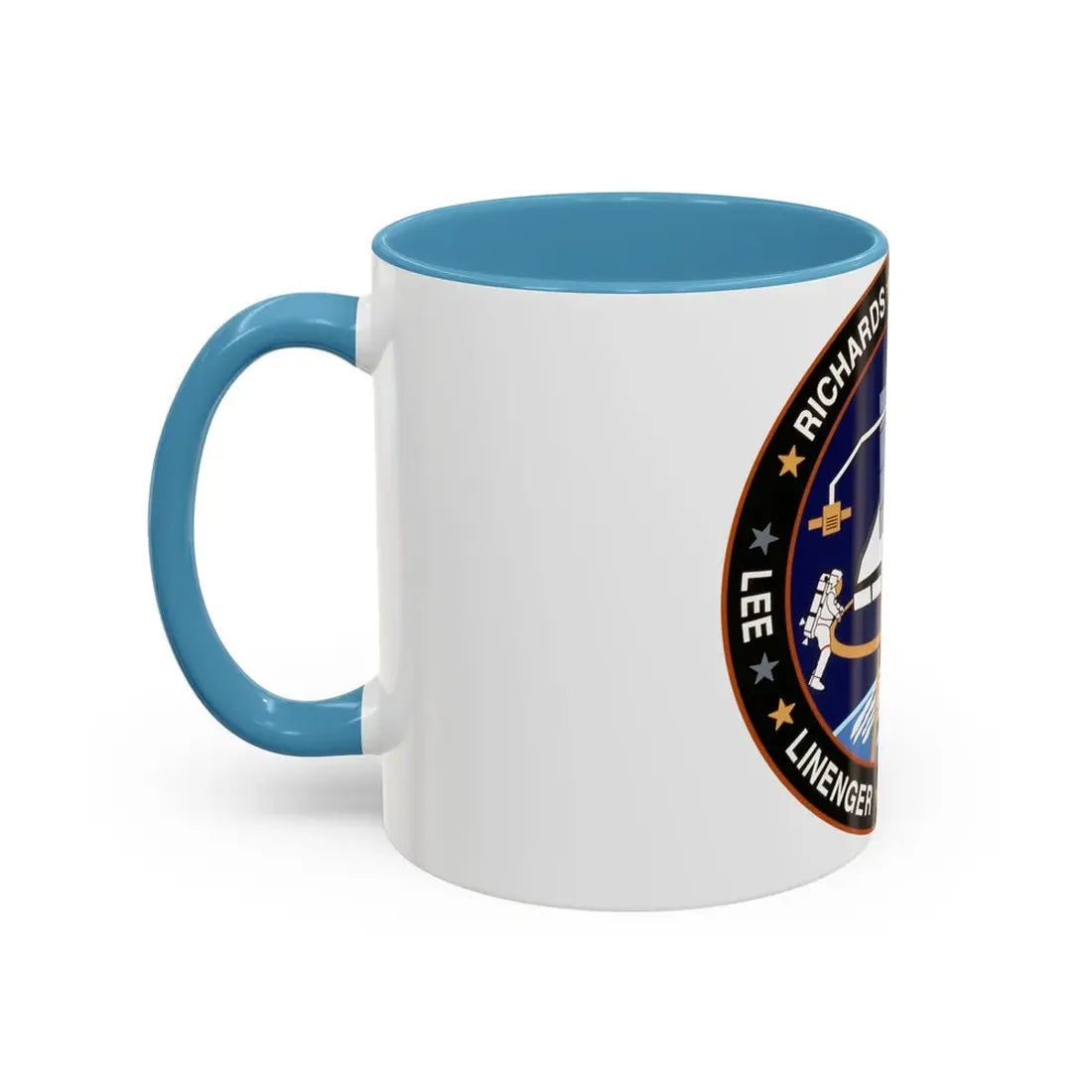 STS 64 (NASA) Accent Coffee Mug - Go Mug Yourself