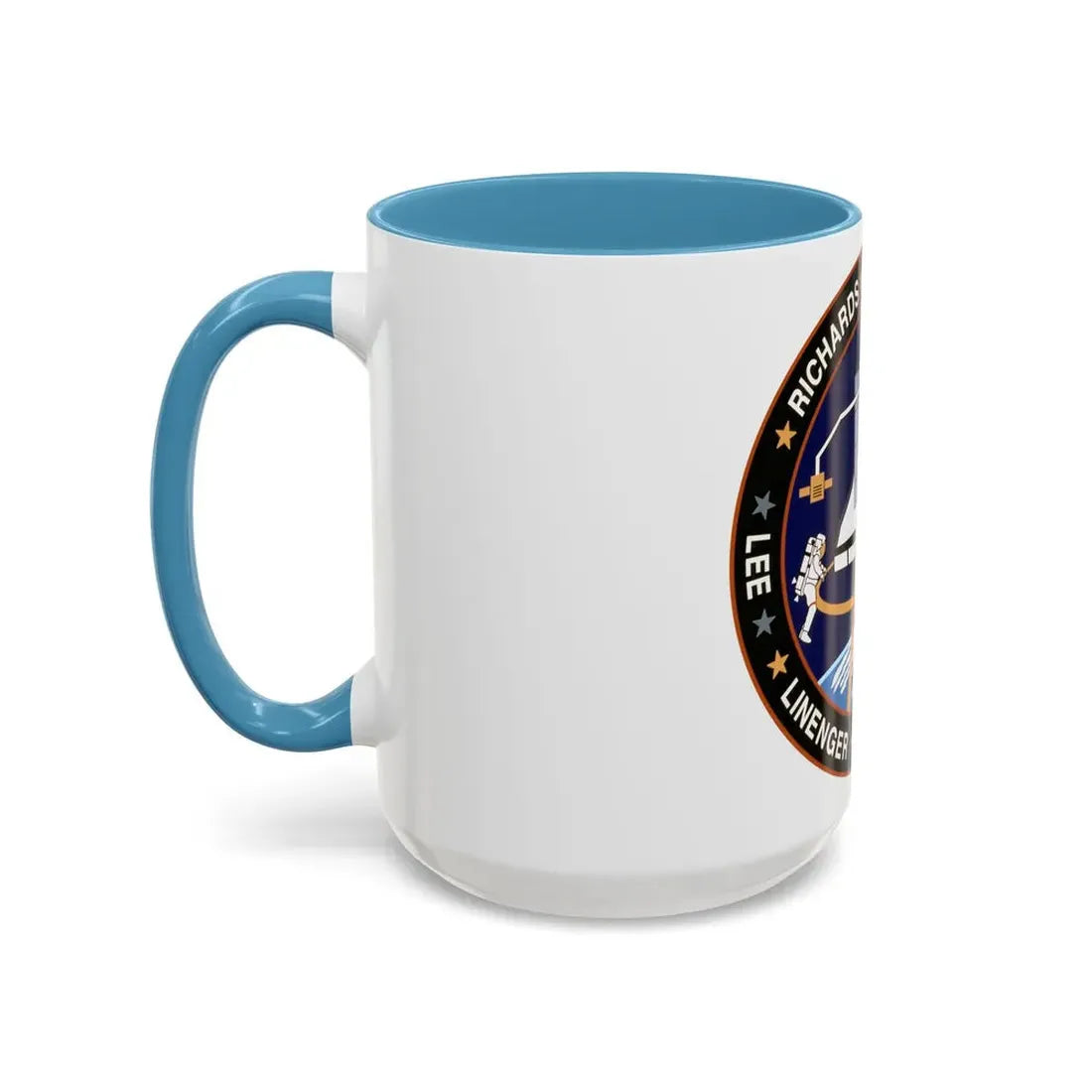 STS 64 (NASA) Accent Coffee Mug - Go Mug Yourself