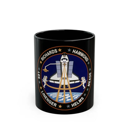 STS 64 (NASA) Black Coffee Mug 11oz - Go Mug Yourself