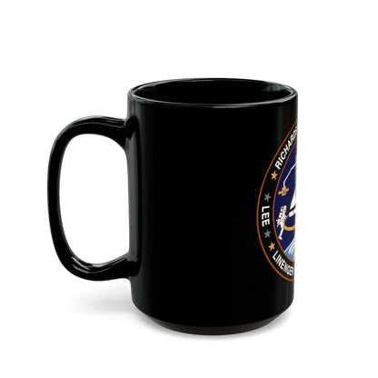 STS 64 (NASA) Black Coffee Mug-Go Mug Yourself