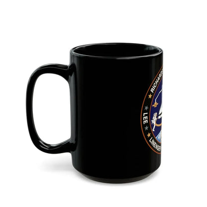 STS 64 (NASA) Black Coffee Mug - Go Mug Yourself