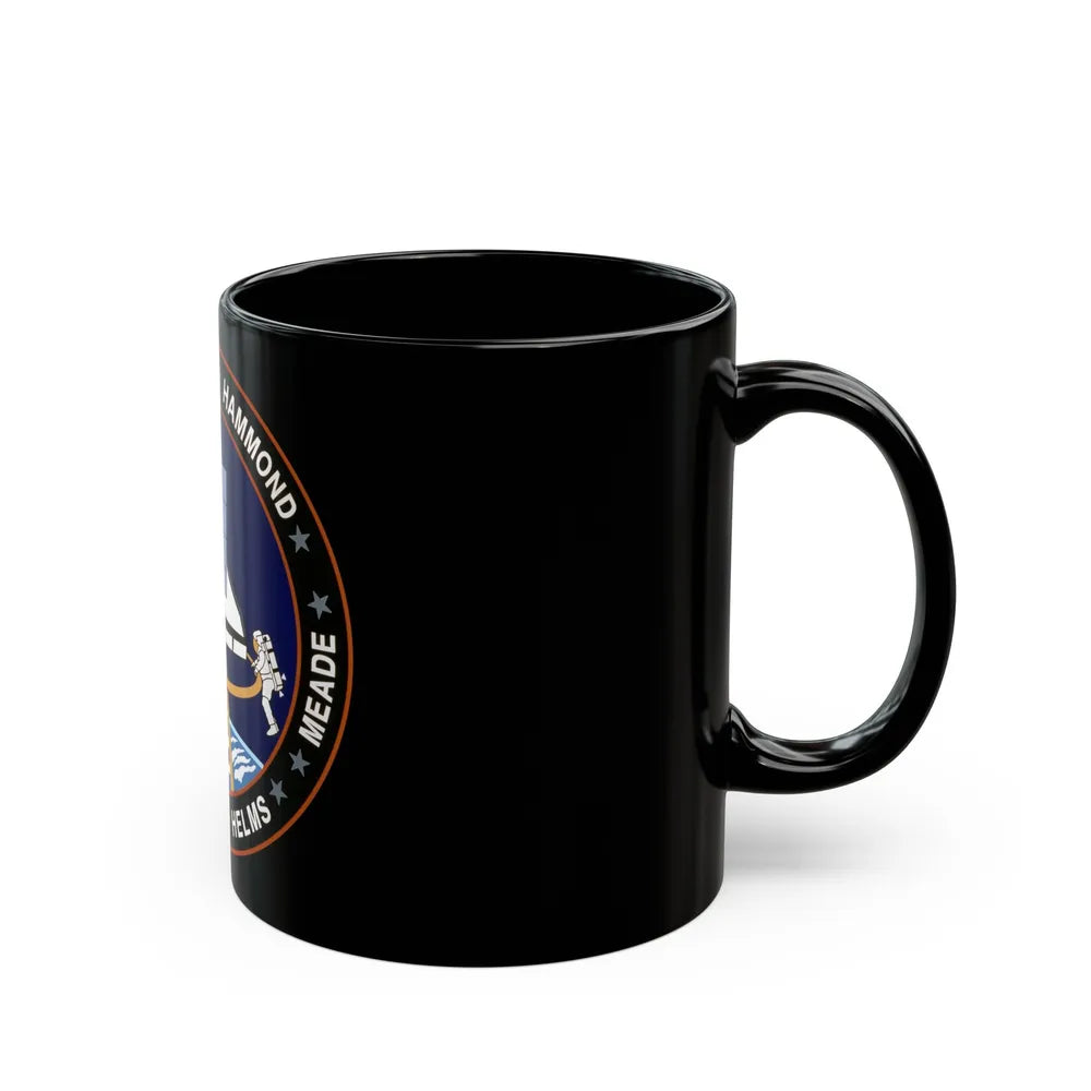 STS 64 (NASA) Black Coffee Mug-Go Mug Yourself