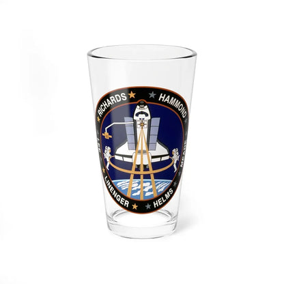 STS 64 (NASA) Pint Glass 16oz 16oz - Go Mug Yourself