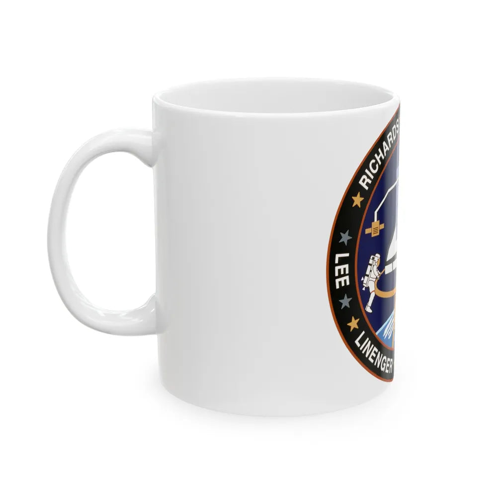 STS 64 (NASA) White Coffee Mug-Go Mug Yourself