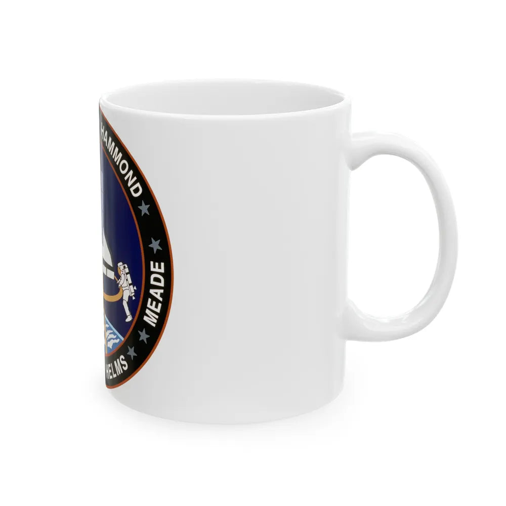 STS 64 (NASA) White Coffee Mug-Go Mug Yourself