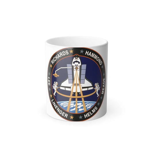 STS 64 Patch NASA - Color Changing Mug 11oz-11oz-Go Mug Yourself