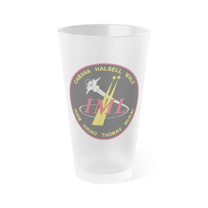 STS 65 (NASA) Frosted Pint Glass 16oz Default Title - Go Mug Yourself