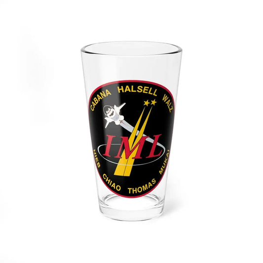 STS 65 (NASA) Pint Glass 16oz 16oz - Go Mug Yourself
