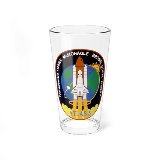 STS 66 (NASA) Pint Glass 16oz-16oz-Go Mug Yourself