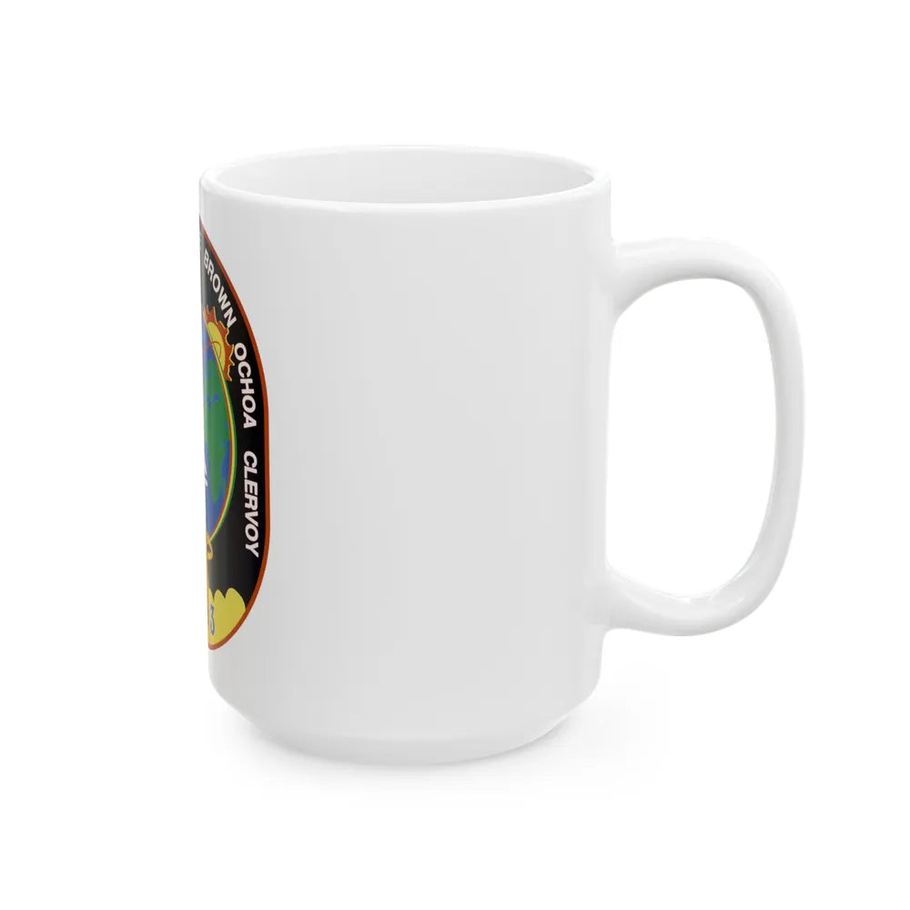 STS 66 (NASA) White Coffee Mug-Go Mug Yourself