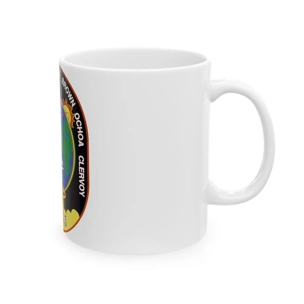 STS 66 (NASA) White Coffee Mug-Go Mug Yourself