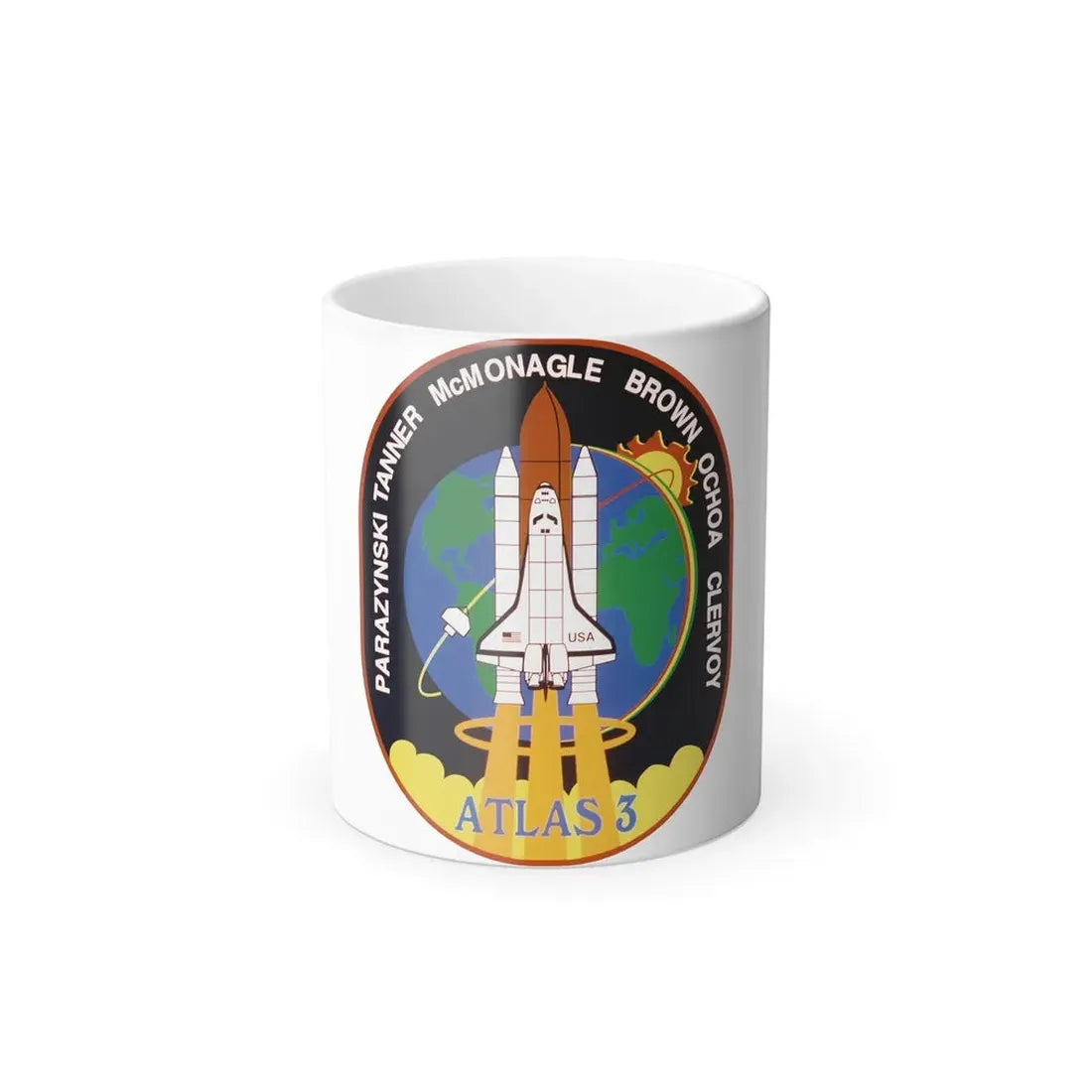 STS 66 Patch NASA - Color Changing Mug 11oz Default Title 11oz - Go Mug Yourself