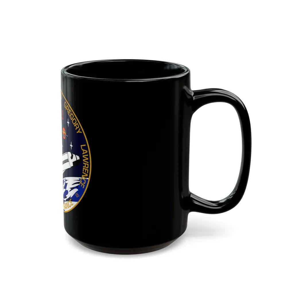 STS 67 (NASA) Black Coffee Mug-Go Mug Yourself