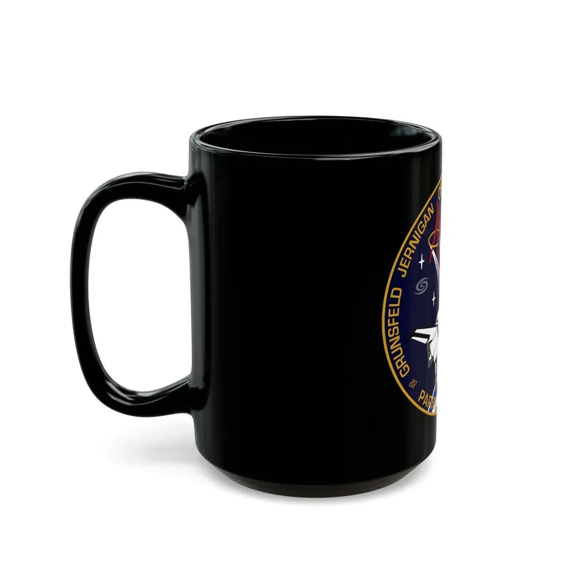 STS 67 (NASA) Black Coffee Mug - Go Mug Yourself