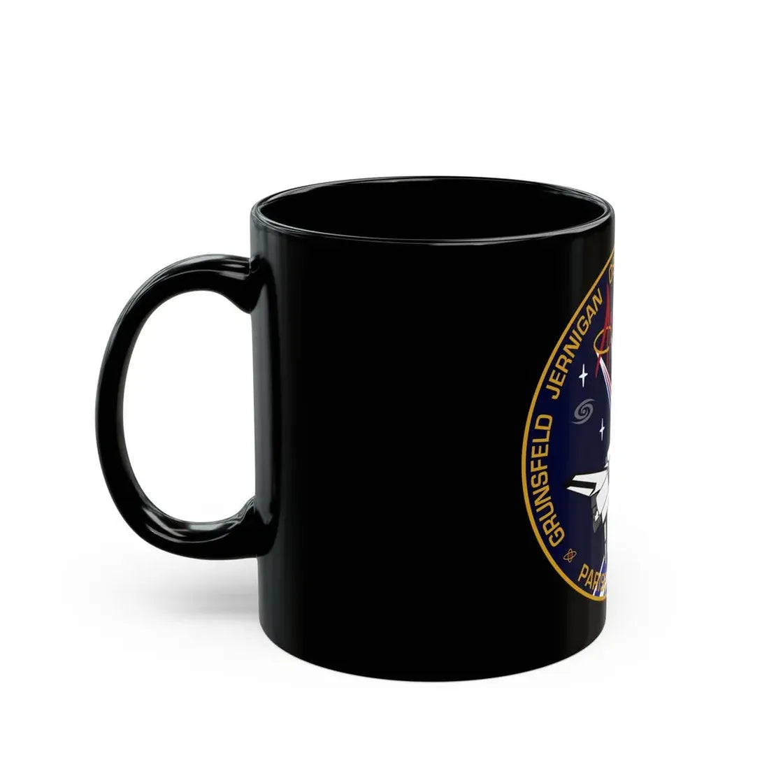 STS 67 (NASA) Black Coffee Mug - Go Mug Yourself