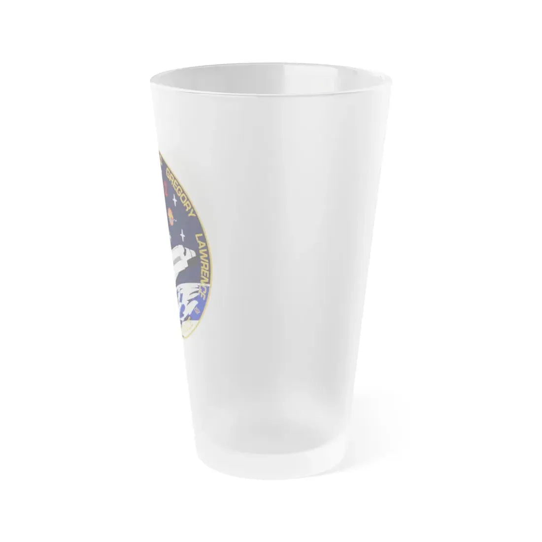 STS 67 (NASA) Frosted Pint Glass 16oz - Go Mug Yourself