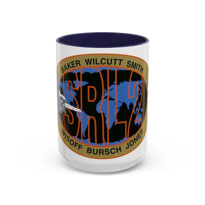 STS 68 (NASA) Accent Coffee Mug 15oz Navy - Go Mug Yourself
