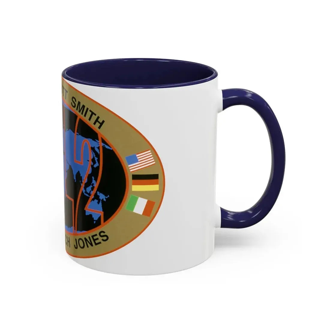 STS 68 (NASA) Accent Coffee Mug - Go Mug Yourself