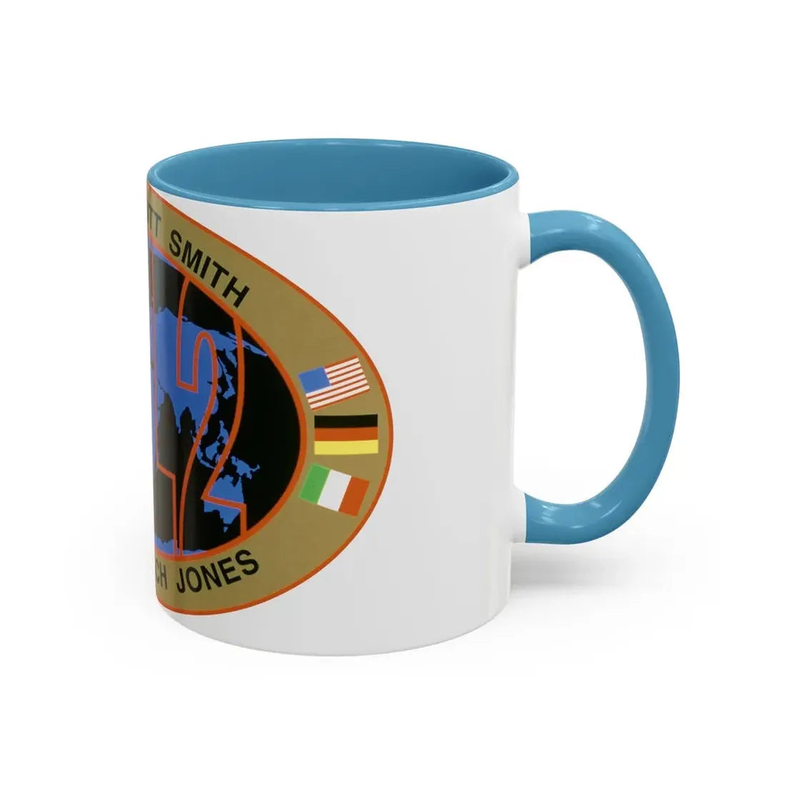 STS 68 (NASA) Accent Coffee Mug - Go Mug Yourself