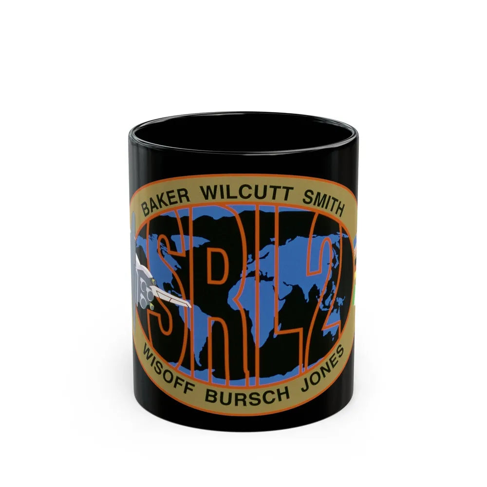 STS 68 (NASA) Black Coffee Mug-11oz-Go Mug Yourself