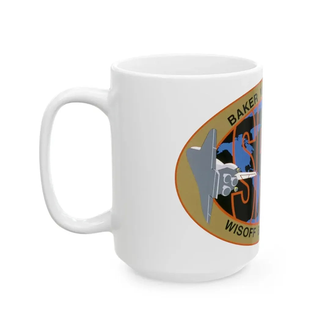 STS 68 (NASA) White Coffee Mug - Go Mug Yourself