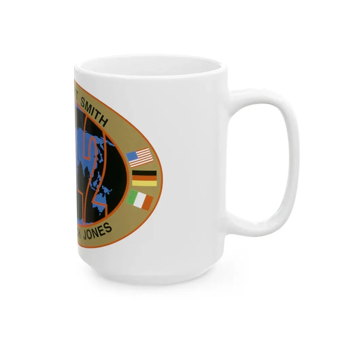 STS 68 (NASA) White Coffee Mug - Go Mug Yourself