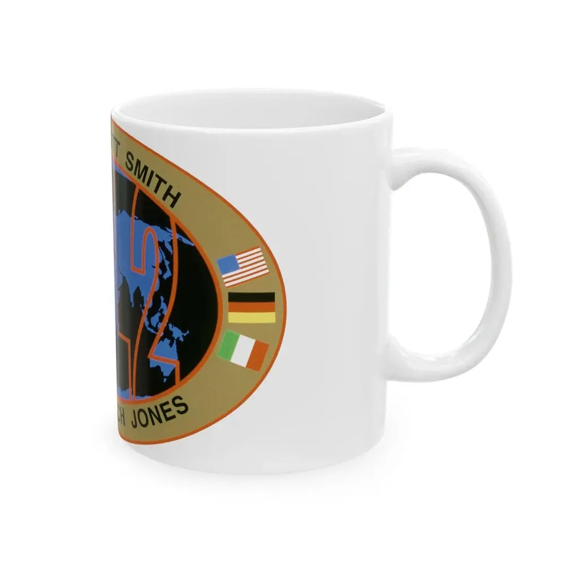 STS 68 (NASA) White Coffee Mug - Go Mug Yourself