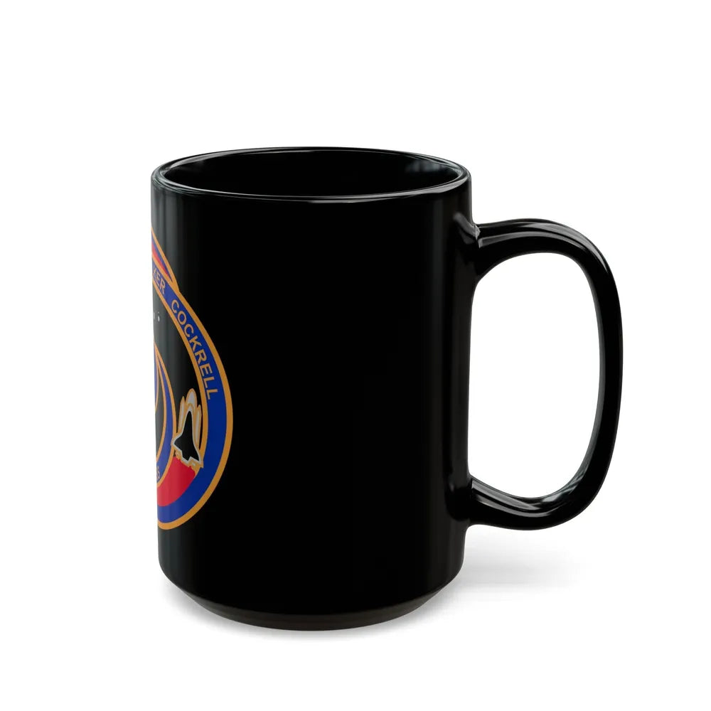 STS 69 (NASA) Black Coffee Mug-Go Mug Yourself