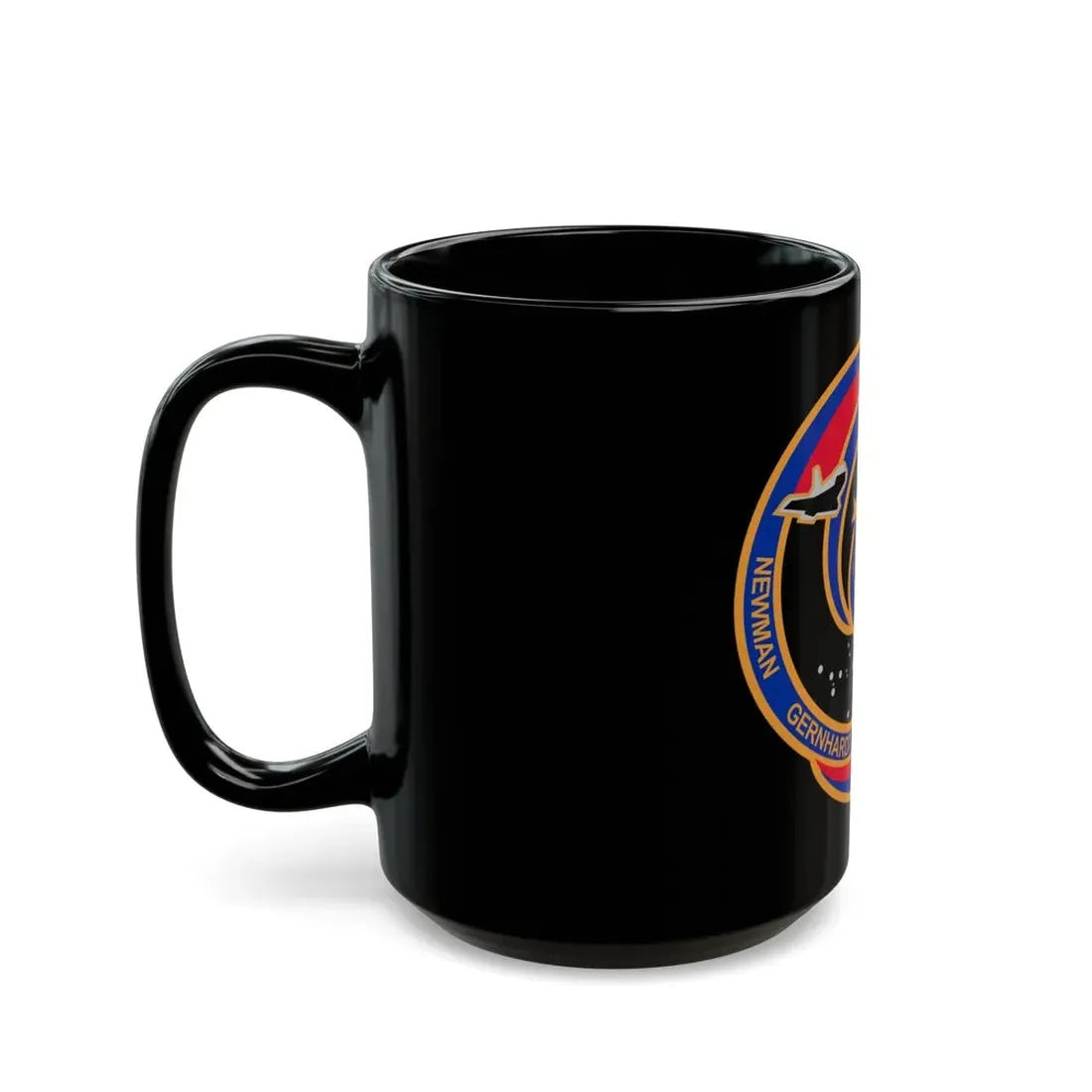 STS 69 (NASA) Black Coffee Mug - Go Mug Yourself