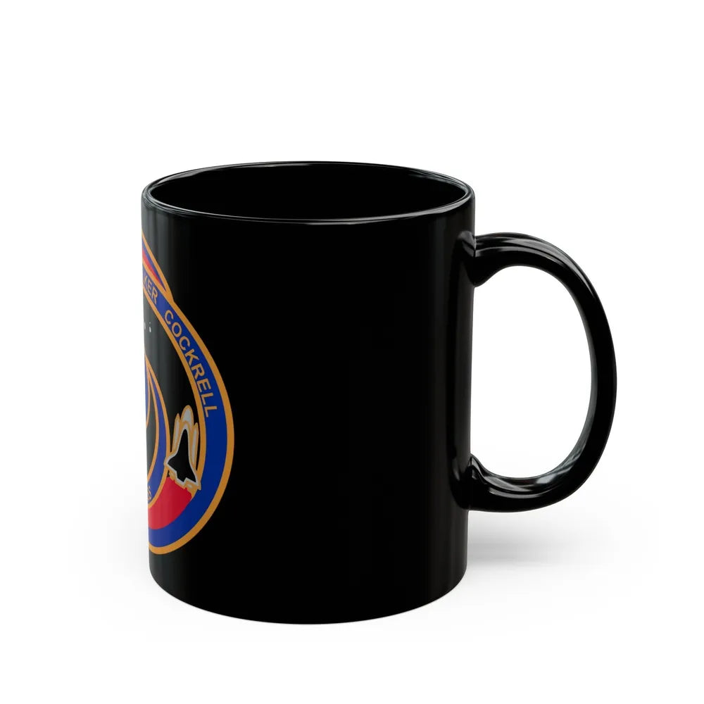 STS 69 (NASA) Black Coffee Mug-Go Mug Yourself