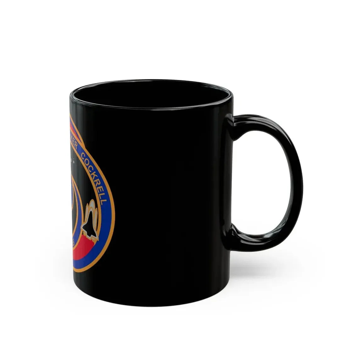 STS 69 (NASA) Black Coffee Mug - Go Mug Yourself