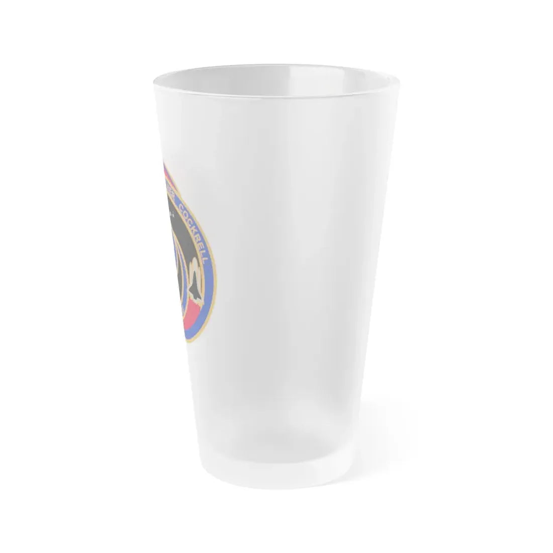 STS 69 (NASA) Frosted Pint Glass 16oz - Go Mug Yourself