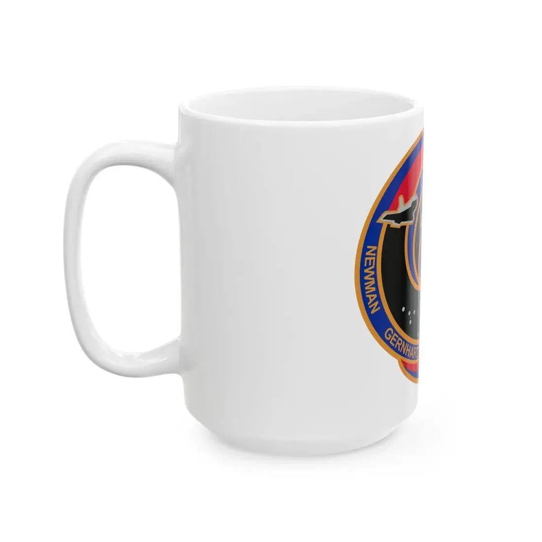 STS 69 (NASA) White Coffee Mug - Go Mug Yourself