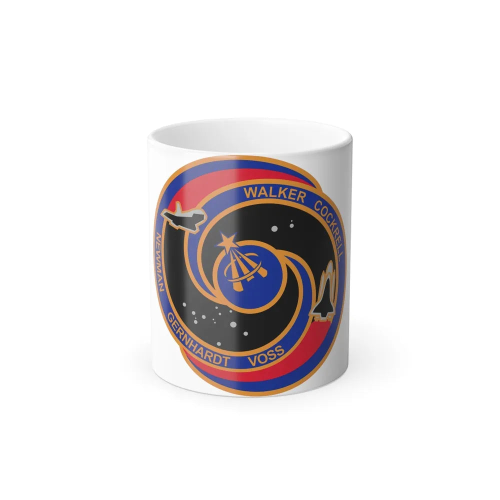 STS 69 Patch NASA - Color Changing Mug 11oz-11oz-Go Mug Yourself