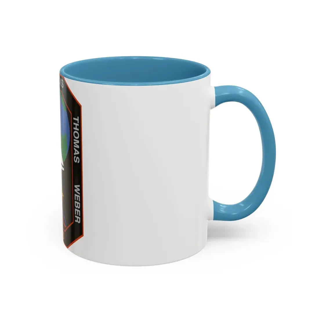 STS 70 (NASA) Accent Coffee Mug - Go Mug Yourself