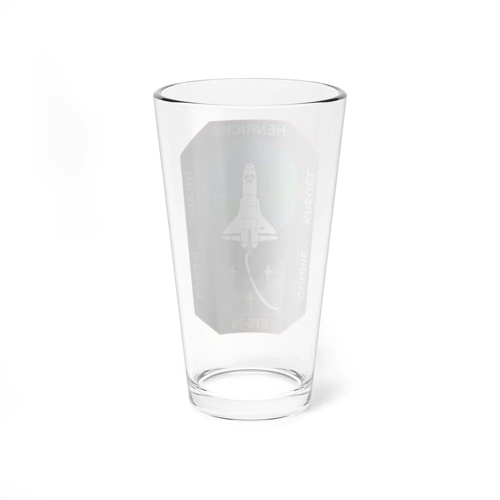 STS 70 (NASA) Pint Glass 16oz-Go Mug Yourself