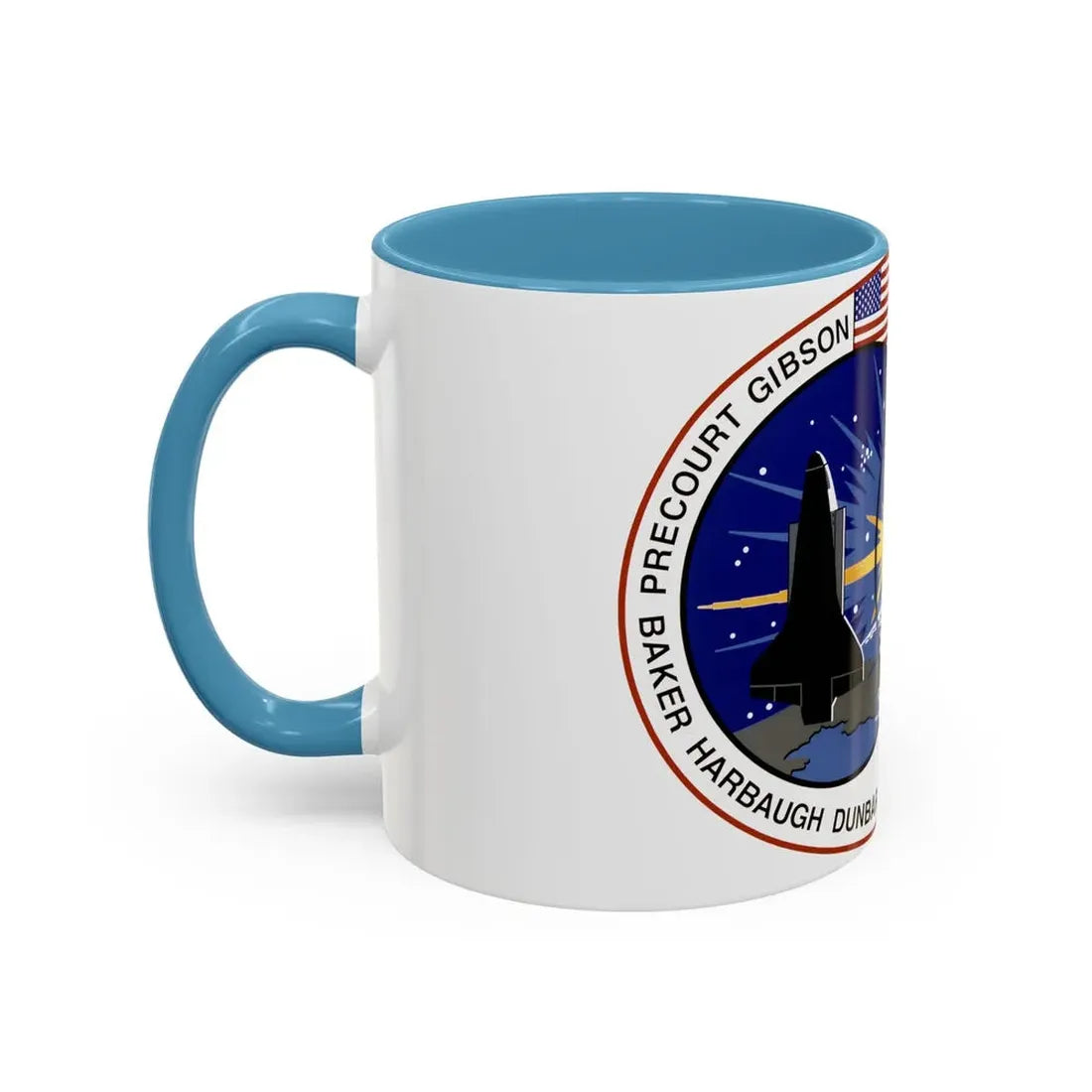 STS 71 (NASA) Accent Coffee Mug - Go Mug Yourself