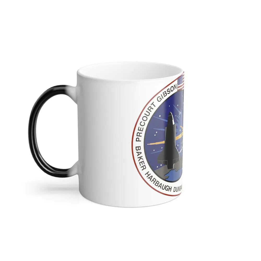 STS 71 Patch NASA - Color Changing Mug 11oz-Go Mug Yourself