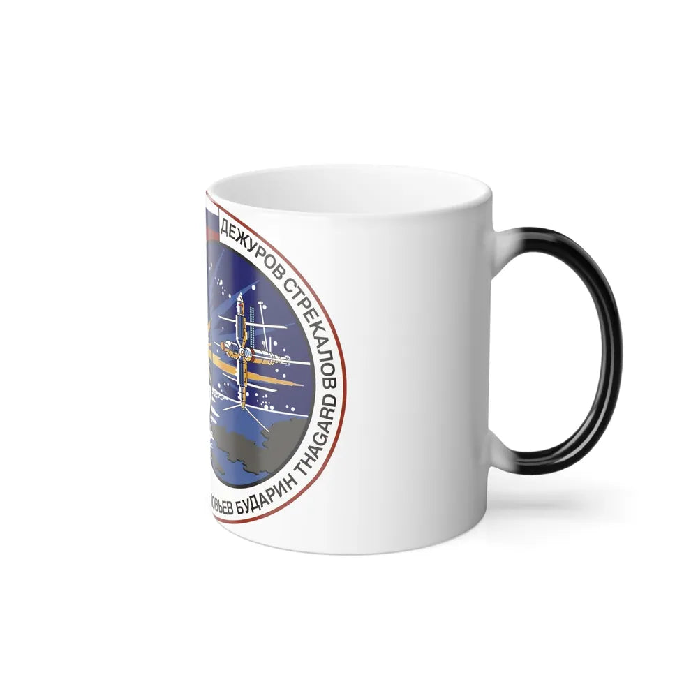 STS 71 Patch NASA - Color Changing Mug 11oz-Go Mug Yourself