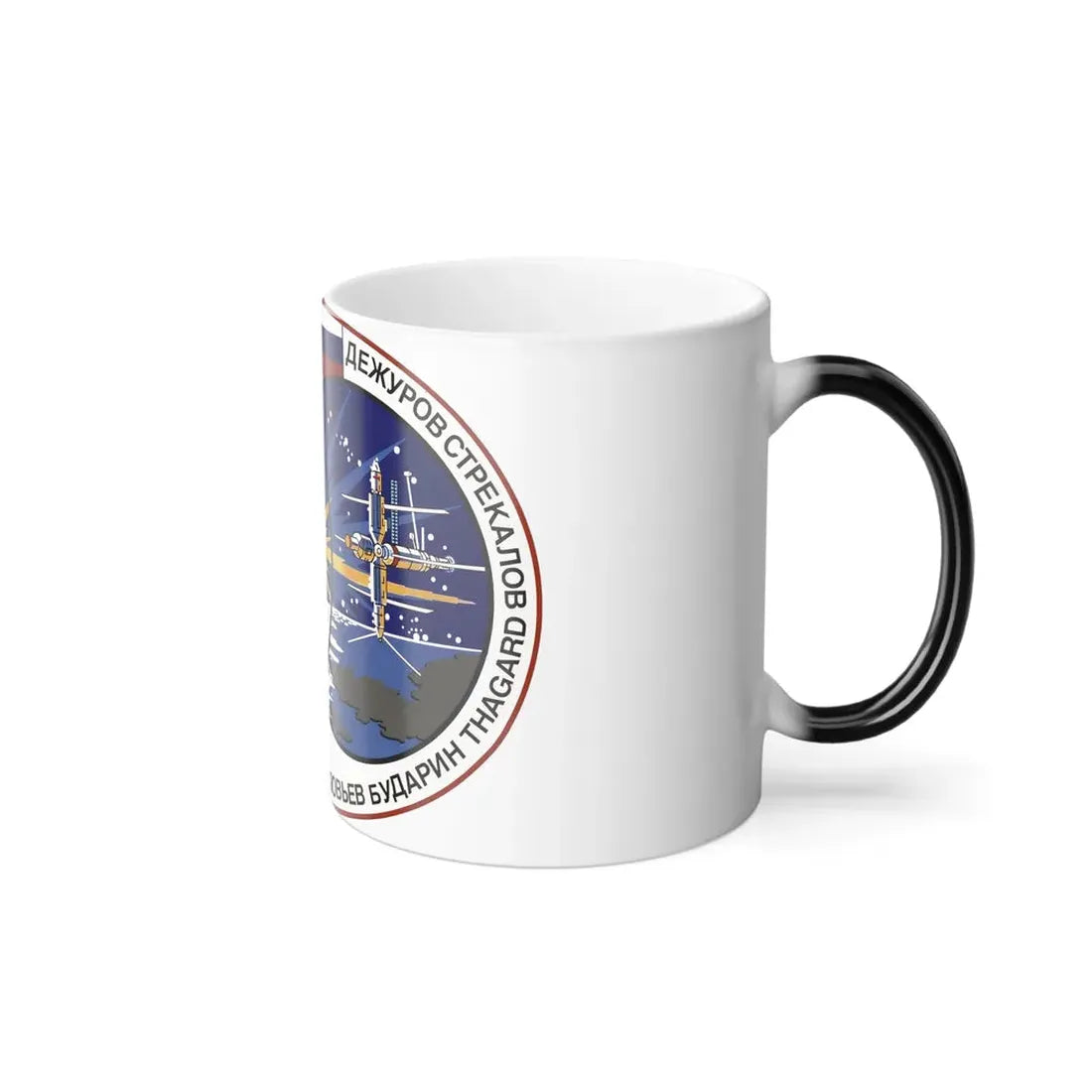 STS 71 Patch NASA - Color Changing Mug 11oz - Go Mug Yourself