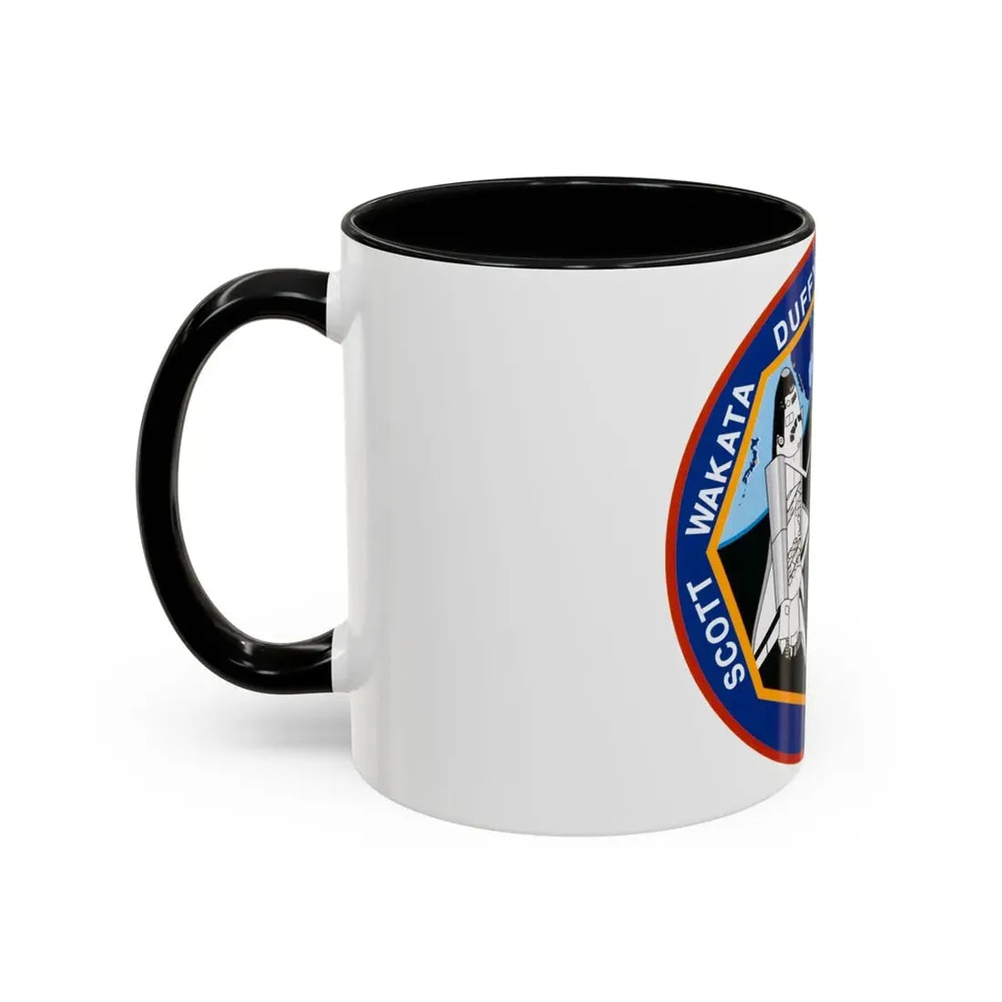 STS 72 (NASA) Accent Coffee Mug - Go Mug Yourself