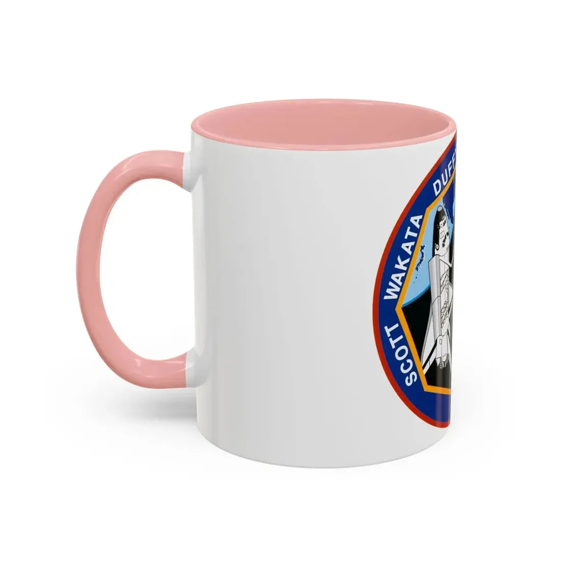 STS 72 (NASA) Accent Coffee Mug - Go Mug Yourself