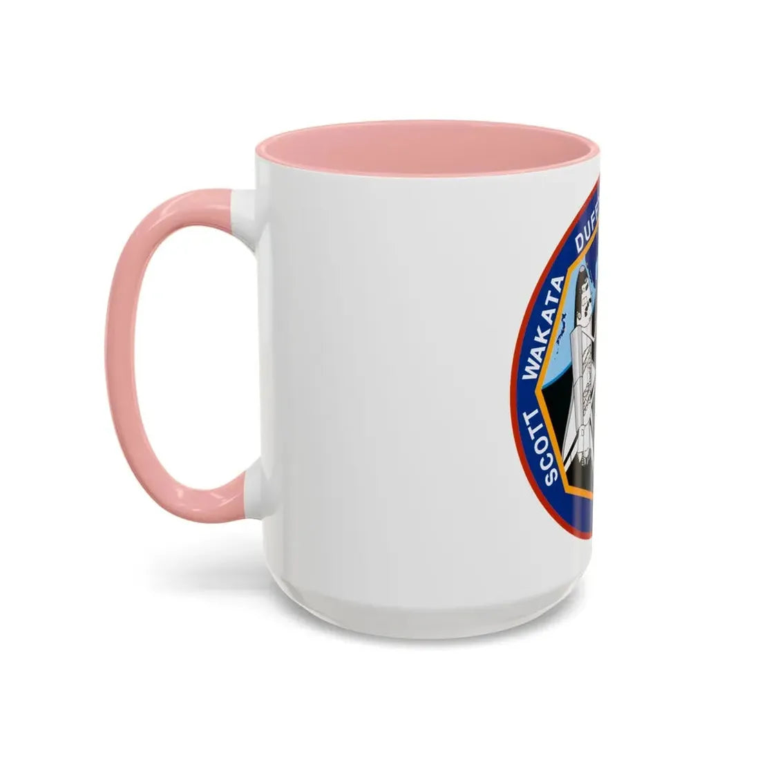 STS 72 (NASA) Accent Coffee Mug - Go Mug Yourself