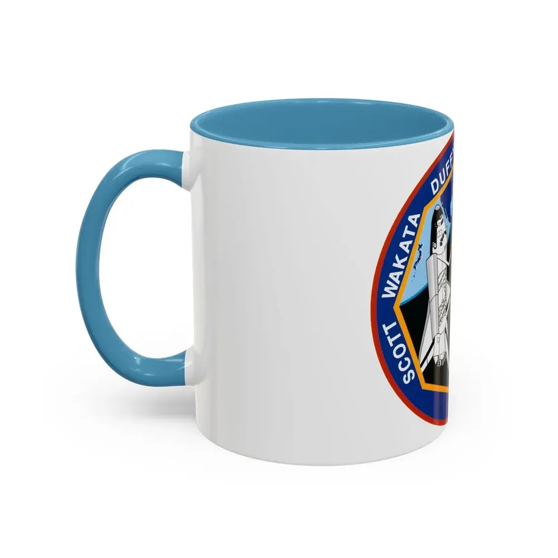 STS 72 (NASA) Accent Coffee Mug - Go Mug Yourself
