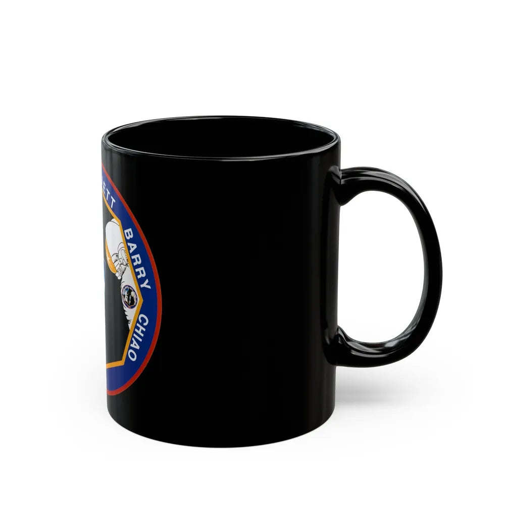 STS 72 (NASA) Black Coffee Mug-Go Mug Yourself