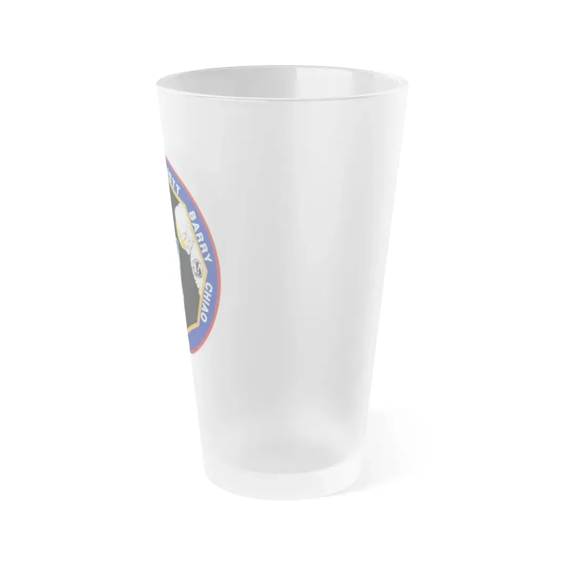 STS 72 (NASA) Frosted Pint Glass 16oz - Go Mug Yourself