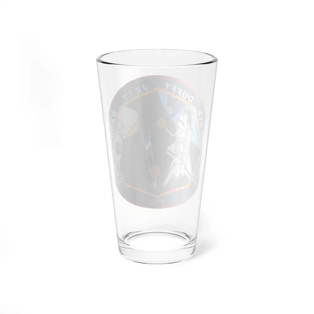 STS 72 (NASA) Pint Glass 16oz-Go Mug Yourself