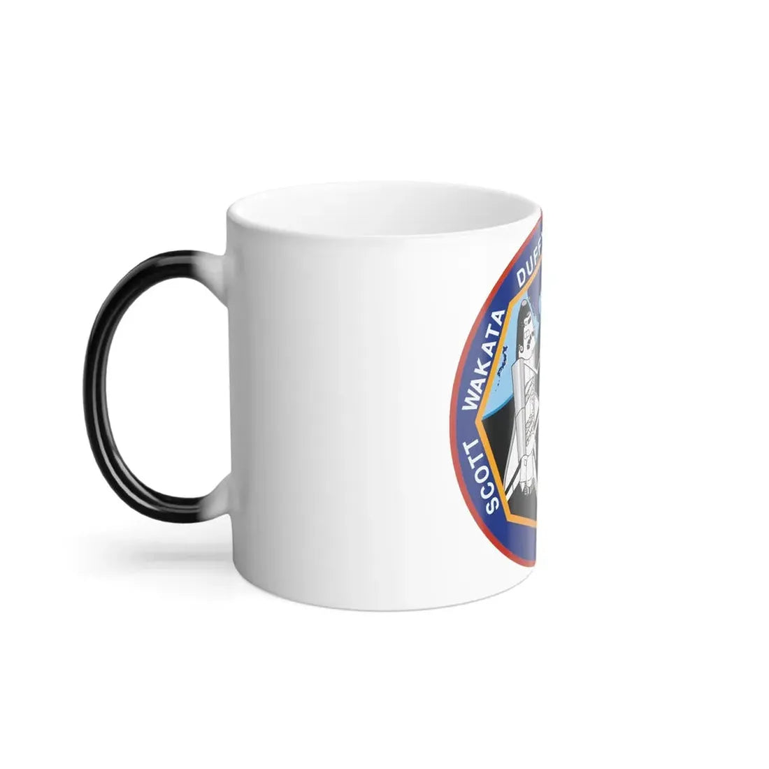 STS 72 Patch NASA - Color Changing Mug 11oz - Go Mug Yourself
