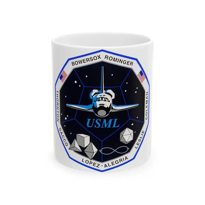 STS 73 (NASA) White Coffee Mug 11oz - Go Mug Yourself